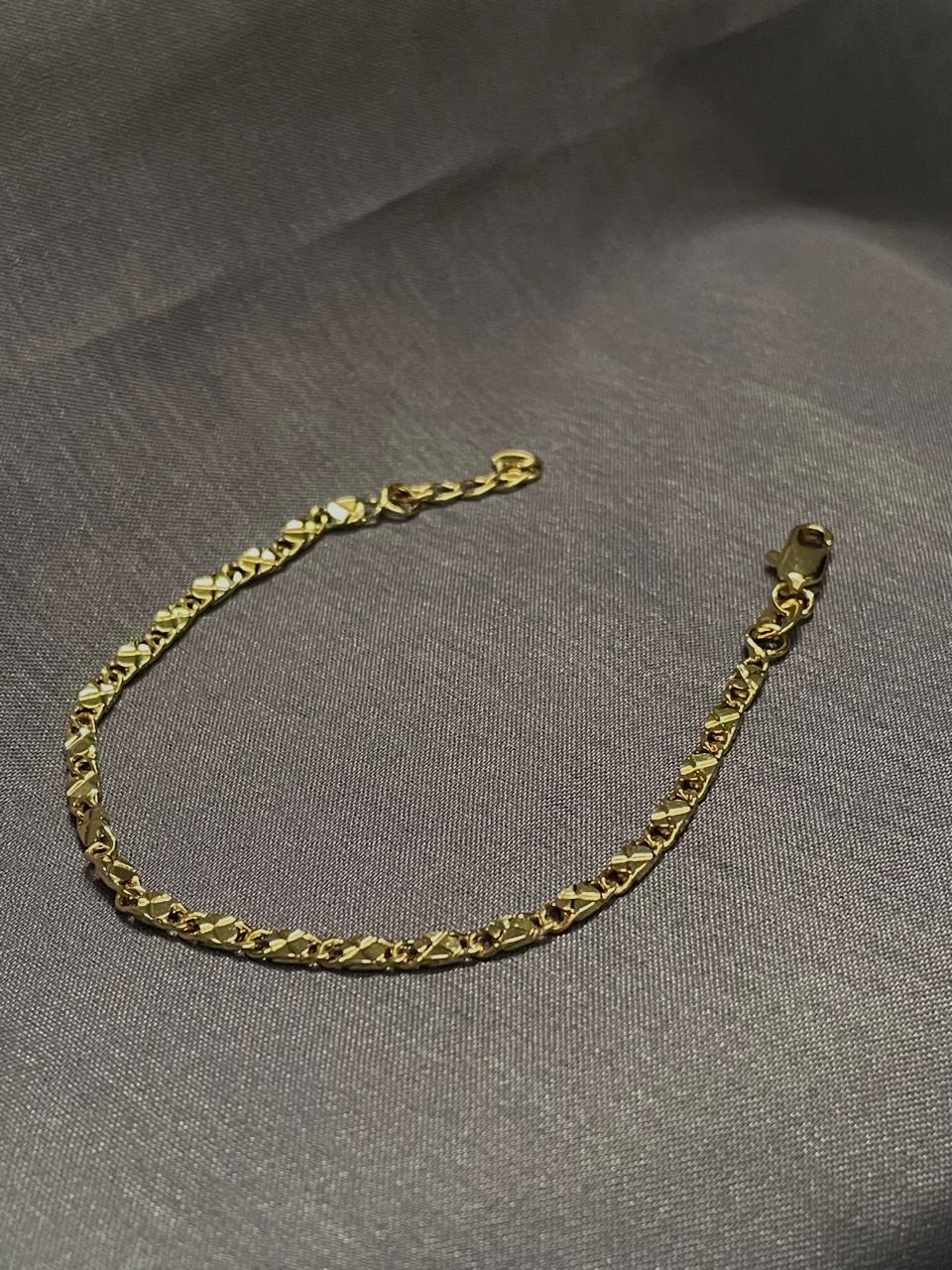 PULSERA DESTELLOS 2,5MM-18CM