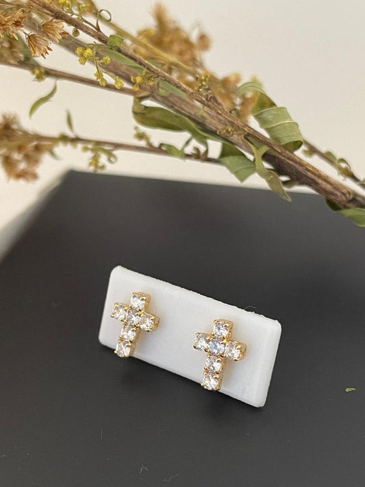 TOPO CRUZ CIRCONES BLANCOS